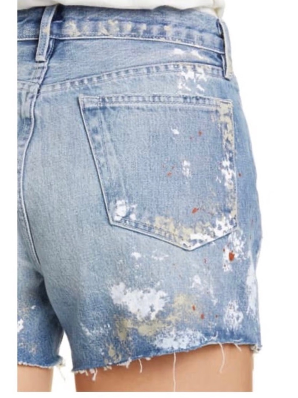 FRAME Le Stevie Short Raw Edge Dawes Shorts Size 29 - New without tags
